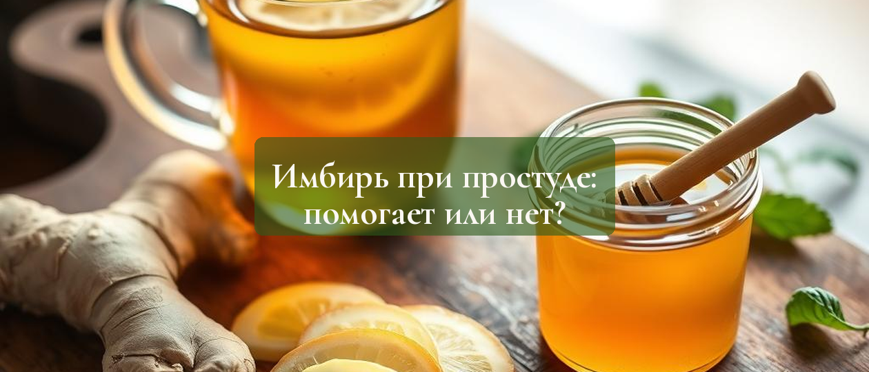 Имбирь при простуде — корень имбиря, чай с лимоном и мёдом