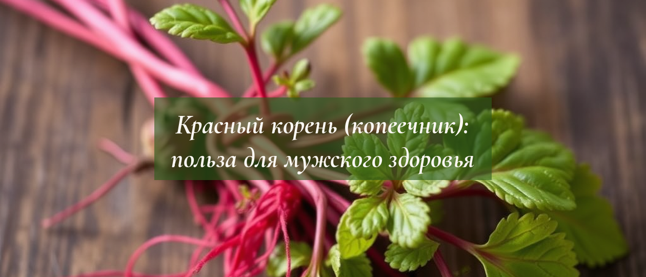 Иллюстрация: krasnyy koren dlya muzhchin