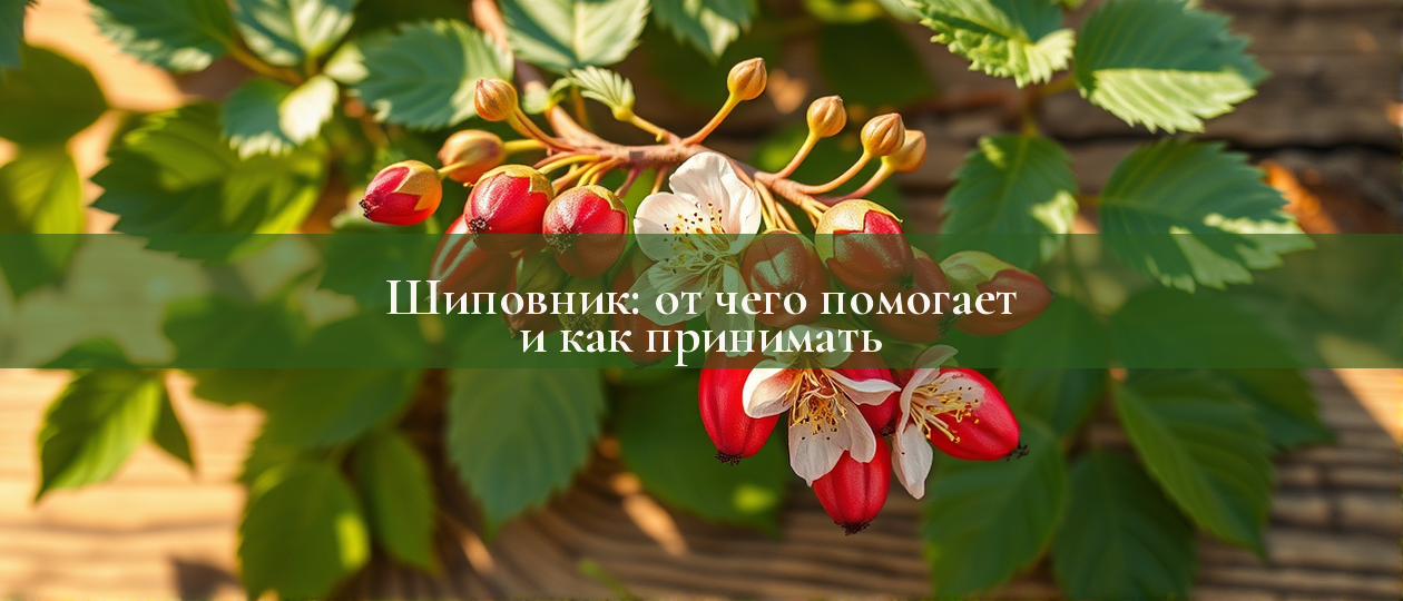 Иллюстрация: shipovnik ot chego pomogaet