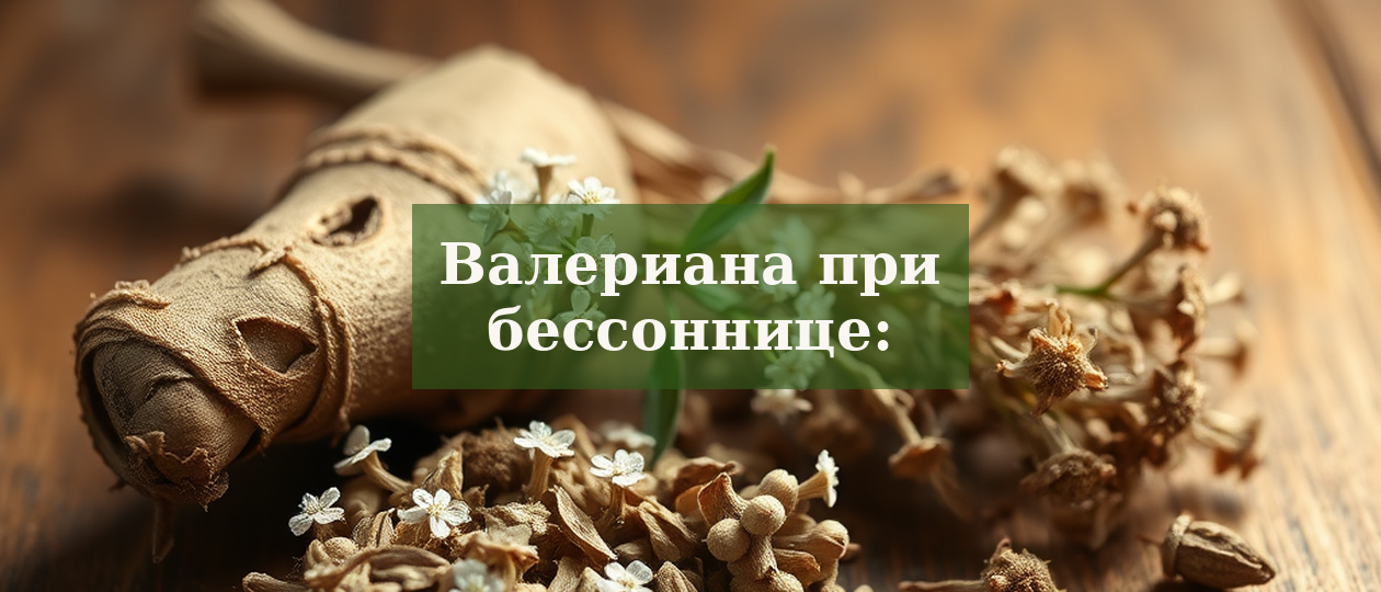 Иллюстрация: valeriana pri bessonnitsa