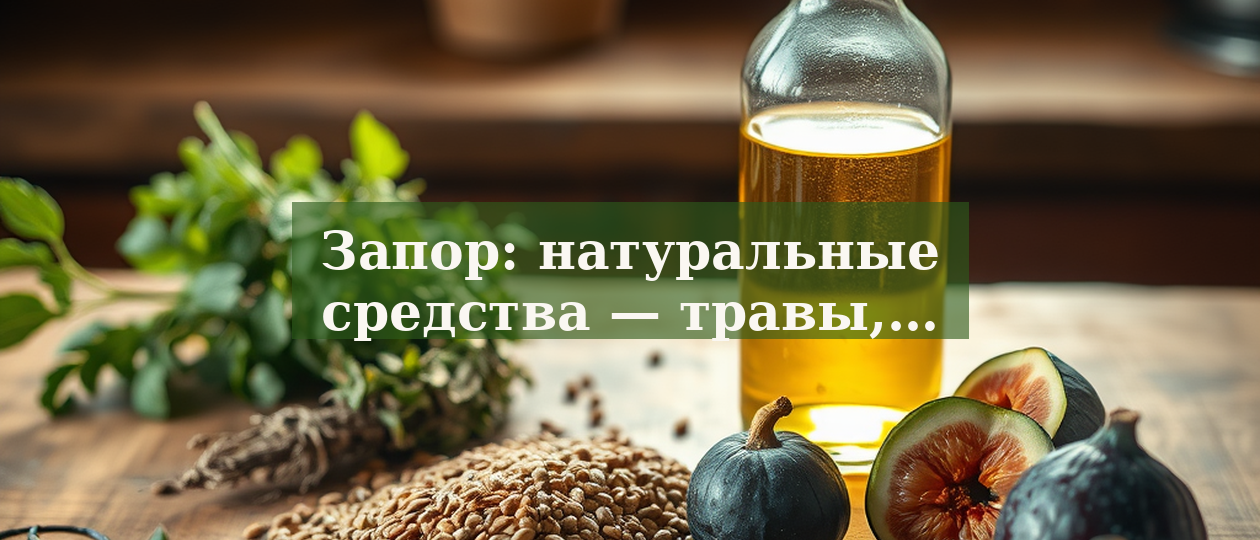 Иллюстрация: zapor naturalnye sredstva
